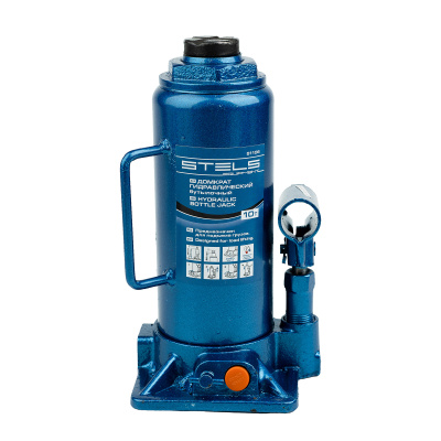 Домкрат гидравлический бутылочный, 10 т, H подъема 230-460 мм Stels купить в Москве с доставкой по всей России | ProtosMarket.ru