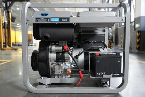 Генератор дизельный 7,0 кВт 220В с электростартером и колесами TOR KM7000D по ценам производителя в Санкт-Петербурге с доставкой по всей России