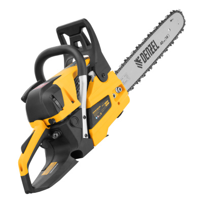 Пила цепная бензиновая DS-4516, шина 40 см, 45 см3, 2,5 л.с, шаг 0,325, паз 1,5 мм, 64 звена Denzel купить в Москве с доставкой по всей России | ProtosMarket.ru