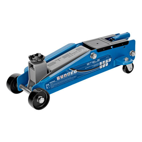 Домкрат гидравлический подкатной, высокий подъем, 3т, SUV, 190-535 мм Stels по ценам производителя в Санкт-Петербурге с доставкой по всей России