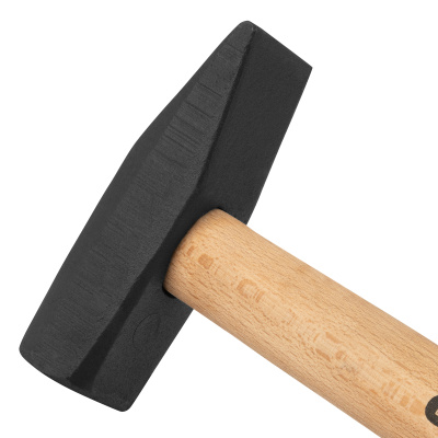 Молоток слесарный 1000 г, квадратный боек, деревянная рукоятка Сибртех купить в Москве с доставкой по всей России | ProtosMarket.ru