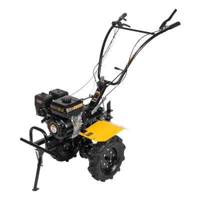 Мотоблок DPT-270X, 7 л.с., диск.сцеп, шир 90 см, глуб 35 см,фрез 3х4,ВОМ,скор 2В/1Н,кол 8" Denzel по ценам производителя в Санкт-Петербурге с доставкой по всей России