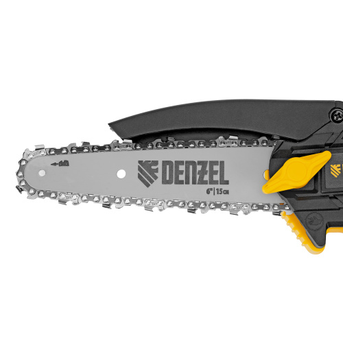 Цепная мини-пила аккумуляторная бесщет., CCS-150, шина 150 мм, Li-Ion, 20 В Denzel по ценам производителя в Санкт-Петербурге с доставкой по всей России