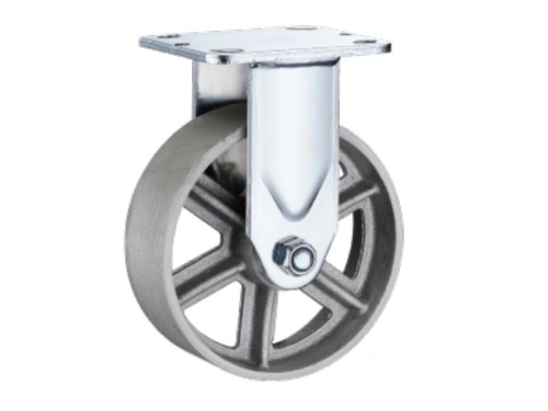 Колесо большегрузное неповоротное FCS 80 200 мм чугунное (N) по ценам производителя в Санкт-Петербурге с доставкой по всей России