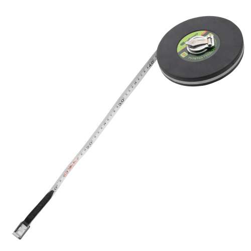 Рулетка геодезическая 30 м х 13 мм, закрытый корпус, фибергласовая лента Сибртех по ценам производителя в Санкт-Петербурге с доставкой по всей России