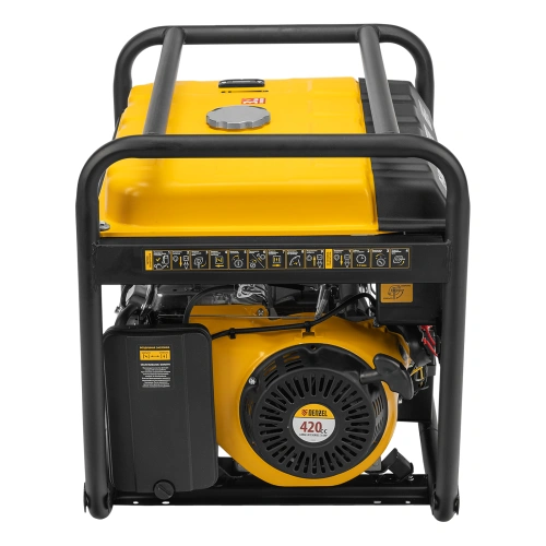 Генератор бензиновый PS 80 E-3, 6.6 кВт, 400 В, 25 л, электростартер Denzel по ценам производителя в Санкт-Петербурге с доставкой по всей России