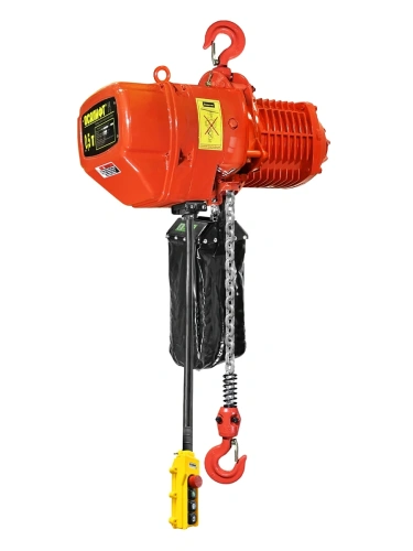 500кг 9м таль цепная ТЭЦ OCALIFT 005-01D 380в стационарная две скорости электрическая по ценам производителя в Санкт-Петербурге с доставкой по всей России