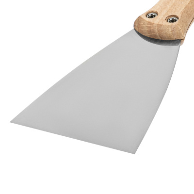 Шпательная лопатка из нержавеющей стали, 80 мм, буковая рукоятка, EFP Matrix купить в Москве с доставкой по всей России | ProtosMarket.ru