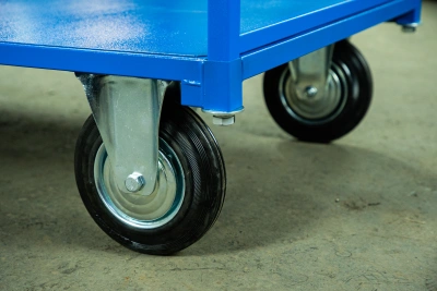 Тележка платформенная TOR ТП-Д (700х1200) с двумя ручками (колеса 200) по ценам производителя в Санкт-Петербурге с доставкой по всей России