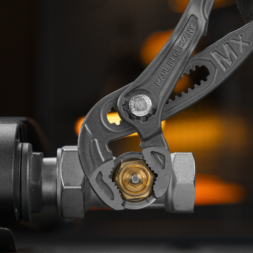 Клещи переставные, кнопочный механизм, обливные рукоятки, 250 мм Denzel купить в Москве с доставкой по всей России | ProtosMarket.ru