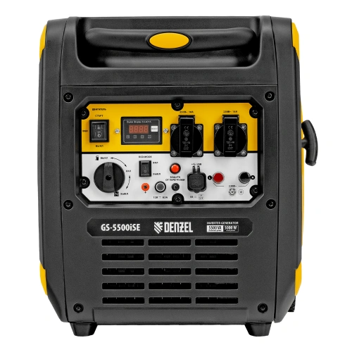 Генератор инверторный GS-5500iSE, 5,5 кВт, 230 В, закрытый корпус,электростартер Denzel по ценам производителя в Санкт-Петербурге с доставкой по всей России