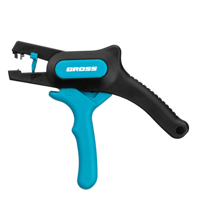 Щипцы для зачистки электропроводов 0.2-6 мм2 (10-24 AWG) лезвие: нержавеющая сталь Gross по ценам производителя в Санкт-Петербурге с доставкой по всей России