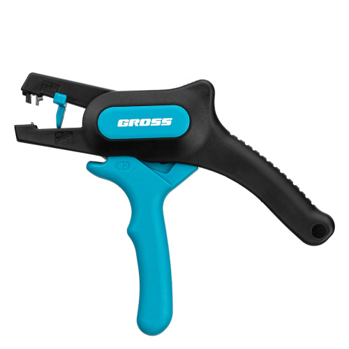 Щипцы для зачистки электропроводов 0.2-6 мм2 (10-24 AWG) лезвие: нержавеющая сталь Gross по ценам производителя в Санкт-Петербурге с доставкой по всей России