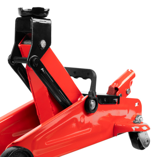 Домкрат гидравлический подкатной, 2 т, h подъема 125-300 мм, в пластиковом кейсе Sparta по ценам производителя в Санкт-Петербурге с доставкой по всей России