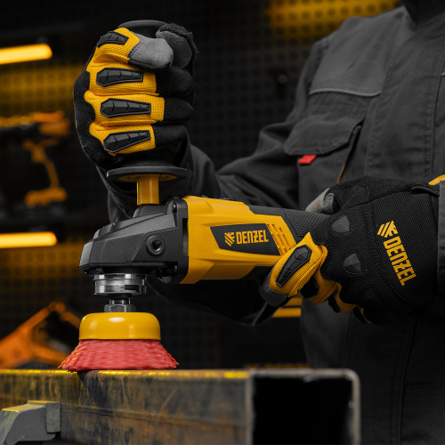 Щетка для УШМ, 75 мм, Чашка, нейлоновая щетина, М14 Denzel по ценам производителя в Санкт-Петербурге с доставкой по всей России