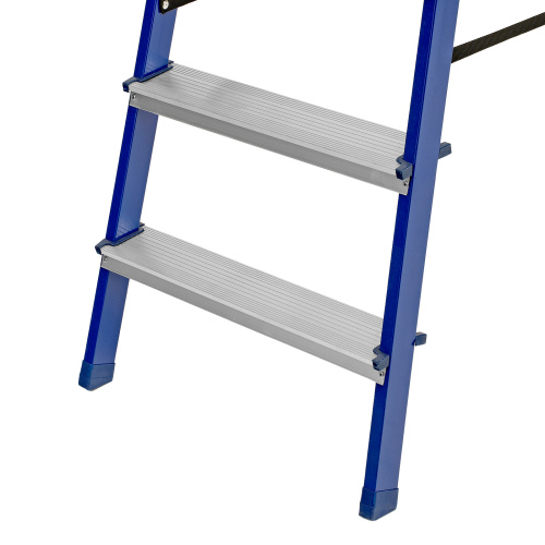 Стремянка, 9 ступеней, стальной профиль, алюминиевые ступени Сибртех купить в Москве с доставкой по всей России | ProtosMarket.ru