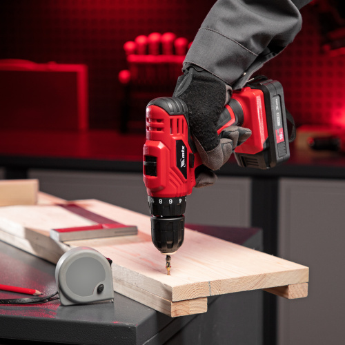 Дрель-шуруповерт аккумуляторная MCDL-18-02, Li-Ion, 18 В, 2 акк. MTX по ценам производителя в Санкт-Петербурге с доставкой по всей России