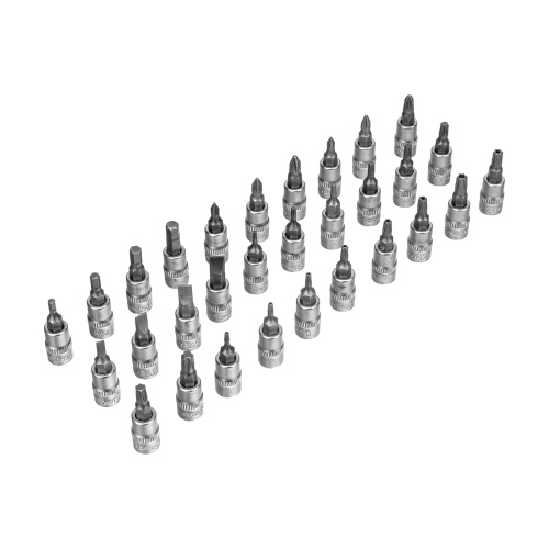 Набор инструментов, 1/2", 3/8", 1/4", пластиковый кейс 215 предм. Сибртех купить в Москве с доставкой по всей России | ProtosMarket.ru