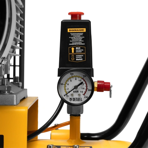 Компрессор воздушный рем. привод BCV 5500-T/200, 5,5 кВт, 200 литров, 850 л/мин Denzel по ценам производителя в Санкт-Петербурге с доставкой по всей России