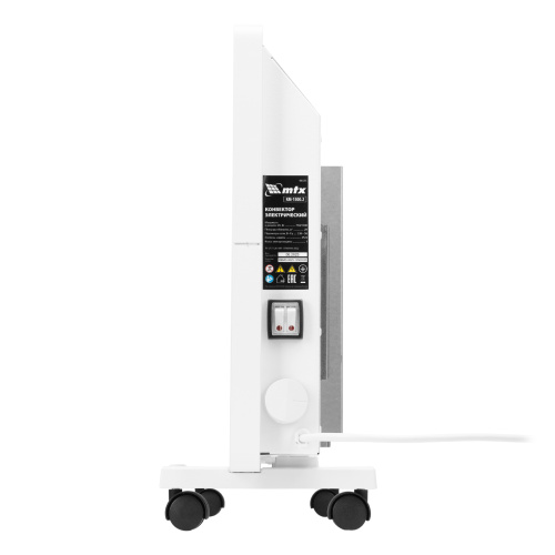 Конвектор электрический КМ-1500.2, 230 В, 1500 Вт, X-образный нагреватель, колеса, термостат MTX по ценам производителя в Санкт-Петербурге с доставкой по всей России