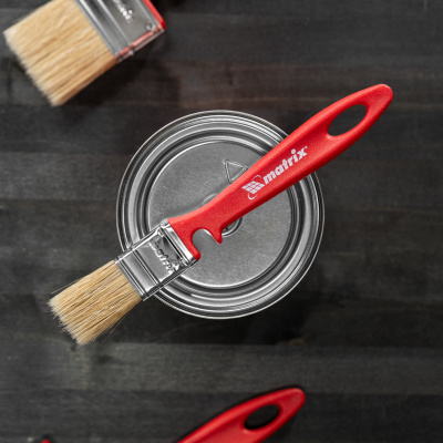 Кисть флейцевая "Эмали" Color Line 25 х 10 мм Matrix купить в Москве с доставкой по всей России | ProtosMarket.ru