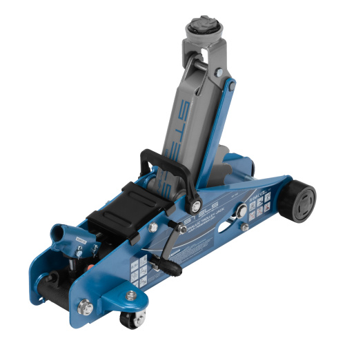 Домкрат гидравлический подкатной 2.5 т, с фиксатором, Safety Pin, 140-385 мм Stels по ценам производителя в Санкт-Петербурге с доставкой по всей России