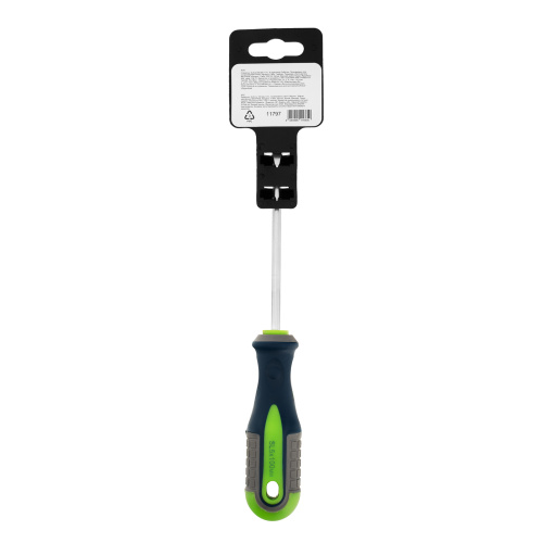 Отвертка, SL5 х 100 мм, CrV, трехкомпонентная рукоятка Сибртех купить в Москве с доставкой по всей России | ProtosMarket.ru