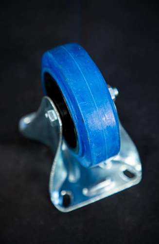 Колесо неповоротное резина FRCL 42 100 мм (F) по ценам производителя в Санкт-Петербурге с доставкой по всей России