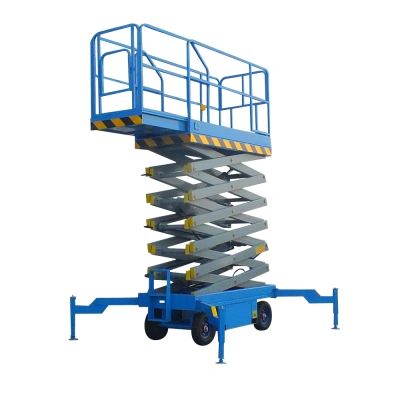 Подъемник ножничный самоходный 500 кг 9/11 м TOR SJY-0,5-9DC аккумуляторный по ценам производителя в Санкт-Петербурге с доставкой по всей России