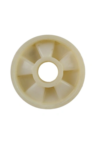 Колесо нейлоновое 160х50 мм без подшипника для тележек гидравлических JC/DF-III/DB/BFC по ценам производителя в Санкт-Петербурге с доставкой по всей России