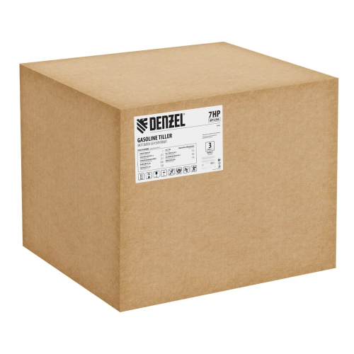 Мотоблок DPT-270S, 7 л.с., ремен.сцеп, фрез 3х4, ШОМ, передачи 2В/1Н Denzel по ценам производителя в Санкт-Петербурге с доставкой по всей России