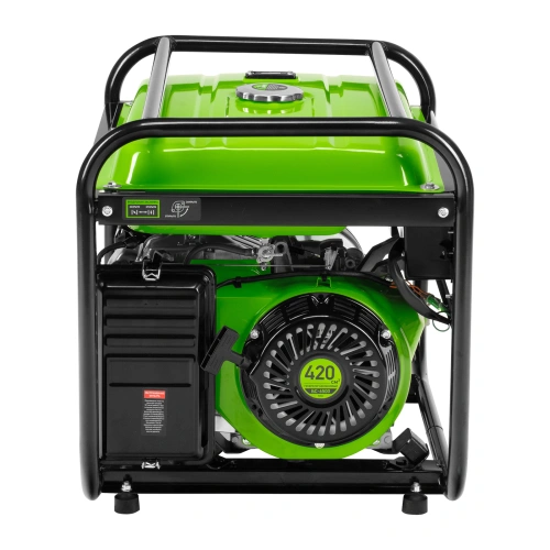 Генератор бензиновый БС-6500, 5.5 кВт, 230В, четырехтактный, 25 л, ручной стартер Сибртех по ценам производителя в Санкт-Петербурге с доставкой по всей России