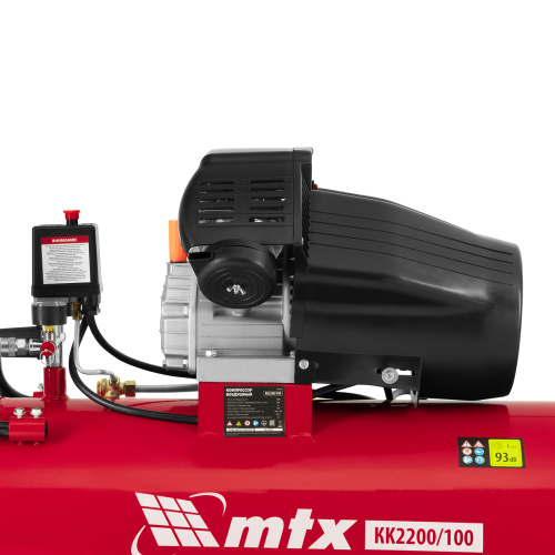 Компрессор воздушный КК-2200/100, 2,2 кВт, 350 л/мин, 100 л, прямой привод, масляный MTX по ценам производителя в Санкт-Петербурге с доставкой по всей России