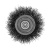 Щетка для дрели, 65 мм, Чашка, со шпилькой , нержавеющая витая проволока Denzel по ценам производителя в Санкт-Петербурге с доставкой по всей России