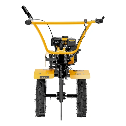 Мотоблок DPT-370S, 7 л.с., ремен.сцеп, фрез 3х4, ШОМ, передачи 3В/1Н Denzel по ценам производителя в Санкт-Петербурге с доставкой по всей России