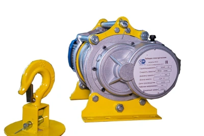 Лебедка электрическая  300/600кг  60/30м с канатом 220В 24м/мин алюминиевый корпус TOR KCD (TSA) по ценам производителя в Санкт-Петербурге с доставкой по всей России