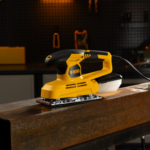 Машина плоскошлифовальная вибрационная VS-90-187, 240 Вт, 6000-11000 об/мин Denzel купить в Москве с доставкой по всей России | ProtosMarket.ru