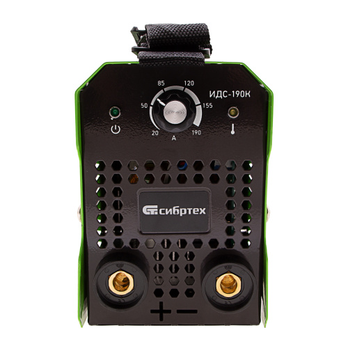 Инверторный аппарат дуговой сварки ИДС-190K, 190 А, ПВ 80%, диаметр электрода 1,6-4 мм Сибртех по ценам производителя в Санкт-Петербурге с доставкой по всей России
