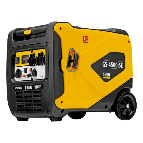 Генератор инверторный GS-4500iSE, 4,5 кВт, 230 В, закрытый корпус, электростартер Denzel по ценам производителя в Санкт-Петербурге с доставкой по всей России