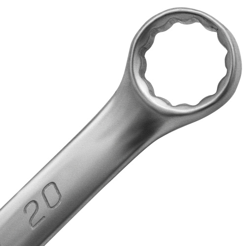 Ключ комбинированный, 20 мм, CrV, матовый хром Matrix по ценам производителя в Санкт-Петербурге с доставкой по всей России