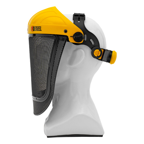 Щиток защитный лицевой с сеткой "СВОНА" НС-01 "ЛЮКС", плавная регулировка храповик Denzel купить в Москве с доставкой по всей России | ProtosMarket.ru