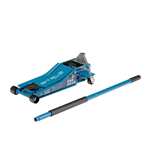 Домкрат гидравлический подкатной, быстрый подъем, 3т Low Profile Quick, 75-515 мм, профессиональный Stels по ценам производителя в Санкт-Петербурге с доставкой по всей России