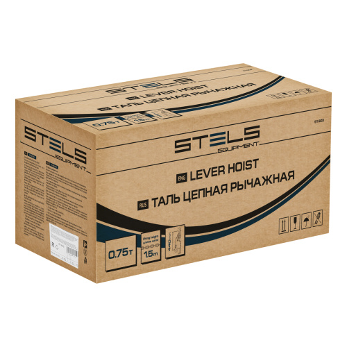 Таль цепная рычажная, 0.75 т, h подъема 1.5 м Stels по ценам производителя в Санкт-Петербурге с доставкой по всей России