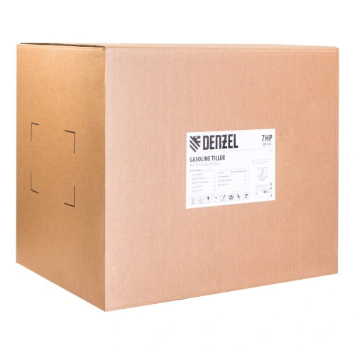 Мотоблок DPT-470, 7 л.с, ременное сцепление, ширина 85 см, глубина 35 см, фрез 3 х 4, ШОМ, передачи 3В/1Н Denzel по ценам производителя в Санкт-Петербурге с доставкой по всей России