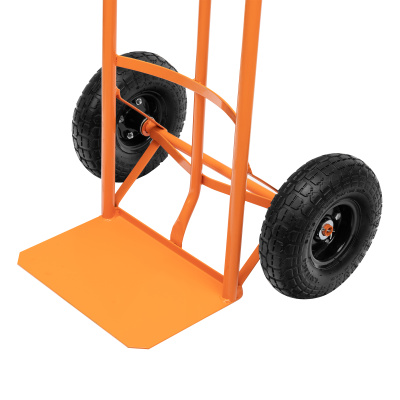 Тележка ручная двухколесная НТ1805, грузоподъемность 150 кг, пневматические колеса D 260 мм, платформа 350 х 235 мм Сибртех купить в Москве с доставкой по всей России | ProtosMarket.ru