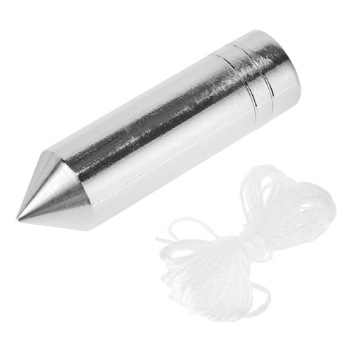 Отвес цилиндрический, 400 г, шнур 5 м Matrix купить в Москве с доставкой по всей России | ProtosMarket.ru