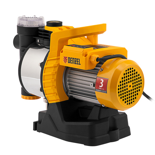 Садовый поверхностный насос GP1100SS, 1100 Вт, 4000 л/ч, подъем 45 м, пластик Denzel по ценам производителя в Санкт-Петербурге с доставкой по всей России