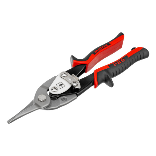 Ножницы по металлу, 250 мм, прямой рез, сталь CRMO, двухкомпонентные рукоятки, PRO Matrix купить в Москве с доставкой по всей России | ProtosMarket.ru