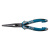 Длинногубцы прямые 205 мм, трехкомпонентные рукоятки Gross купить в Москве с доставкой по всей России | ProtosMarket.ru