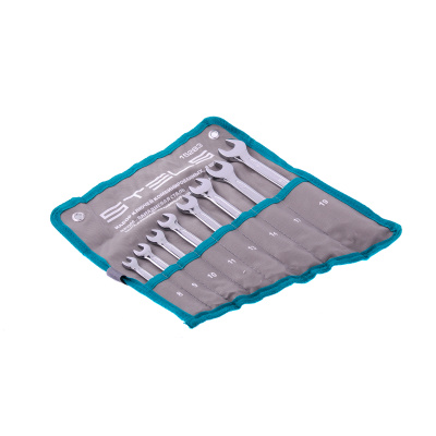 Набор ключей комбинированных 8 шт, 8-19 мм,  антислип Stels купить в Москве с доставкой по всей России | ProtosMarket.ru